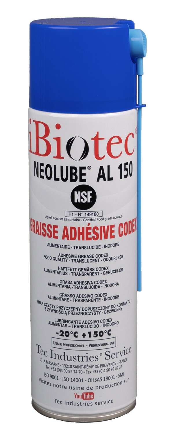Graisse 100% silicone alimentaire DETECBLUE NEOLUBE ALSI220